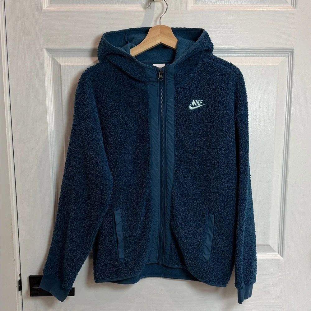 Nike Kids Blue Fleece Jacket